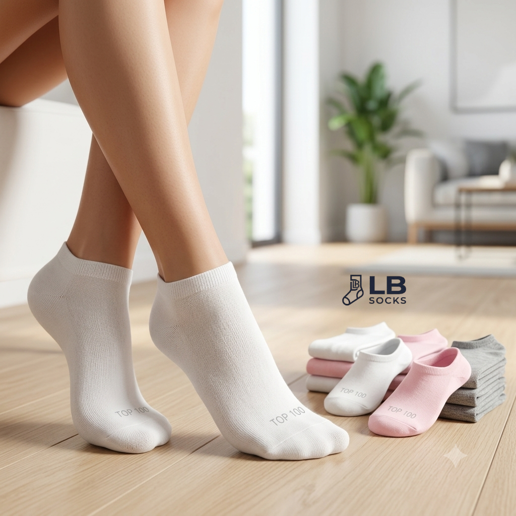 Kit 24 Pares Meia Feminina e Unissex Soquete 100% Algodão Varias Cores — imagem 2 de 2