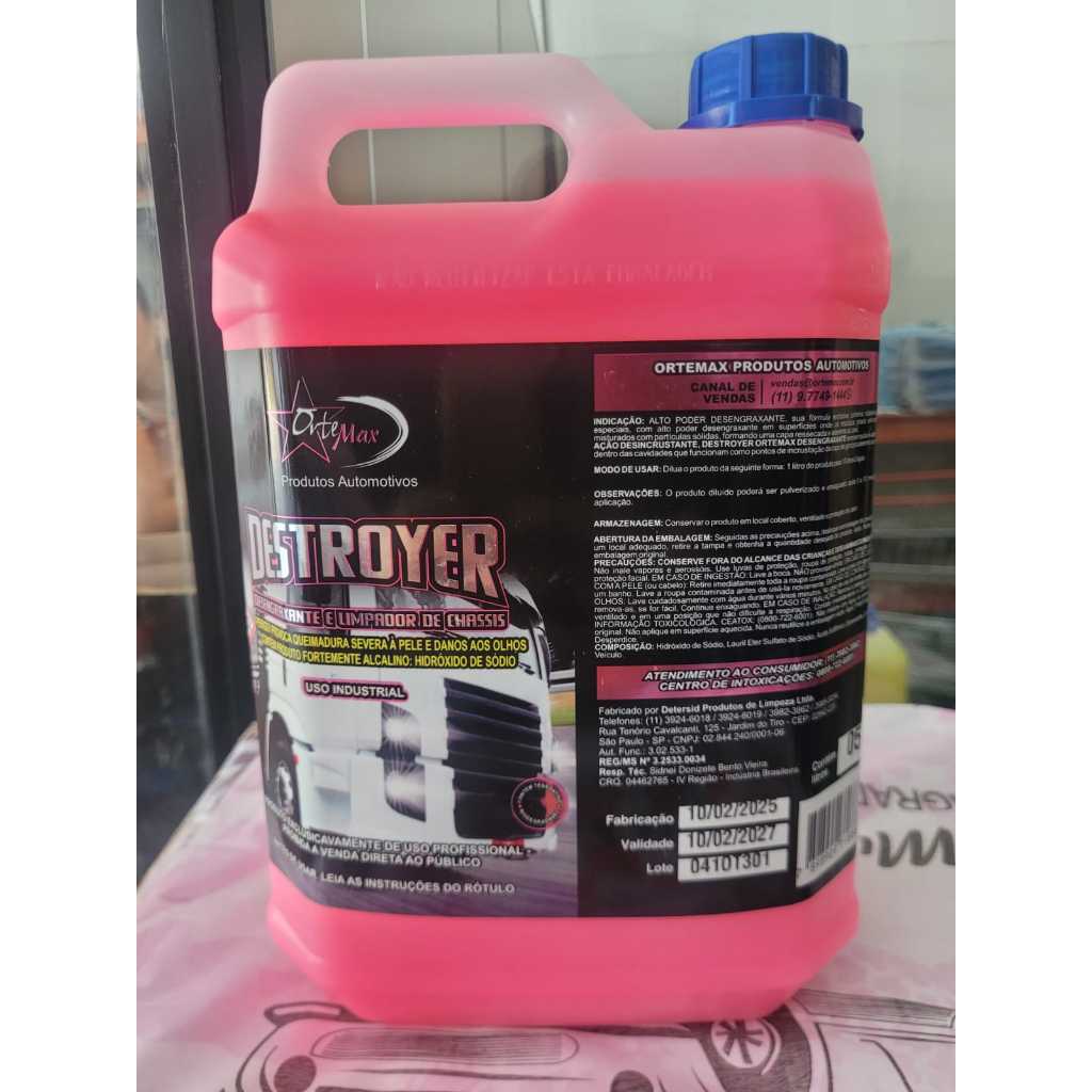 Ortemax - Destroyer 5 Litros