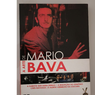 DVD A arte de Mario Bava - A garota que sabia demais - A maldição do demonio - cães raivosos - O alerta vermelho da ...