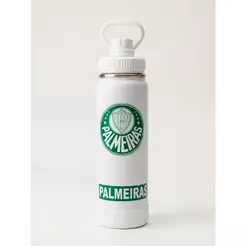 Garrafa Térmica 800ml do Seu Time Personalizada com Nome | Inox Quente e Frio