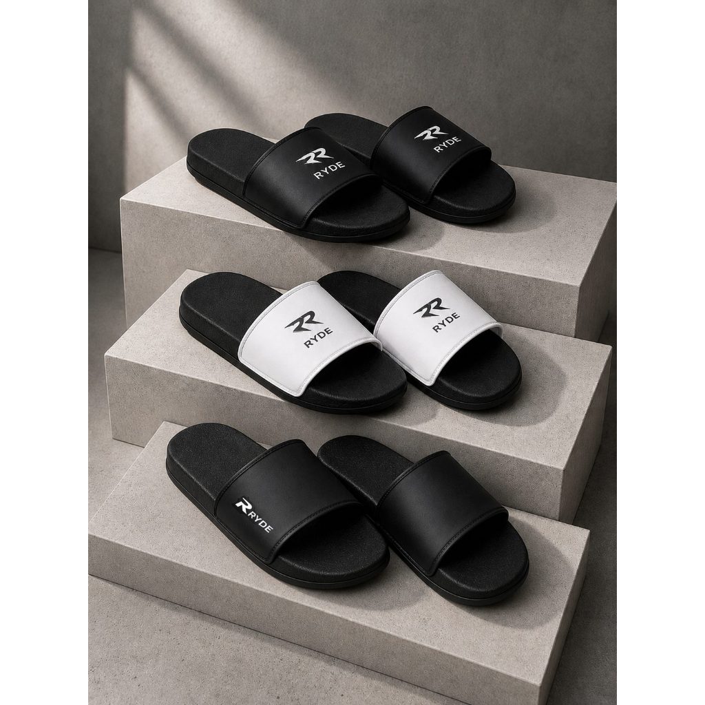 Conjunto 3 Pares Chinelo Slide Feminino Masculino Confortável Antiderrapante Unissex Ideal para Praia Piscina e Lazer