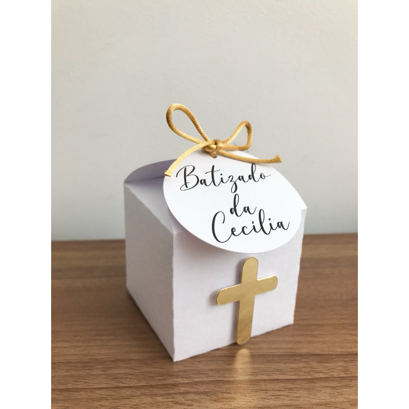 Caixinha Batizado - Lembrancinha Batizado - Personalizado Batizado