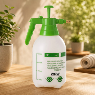 Pulverizador Portátil Borrifador Manual Alta Pressão 2 Litros