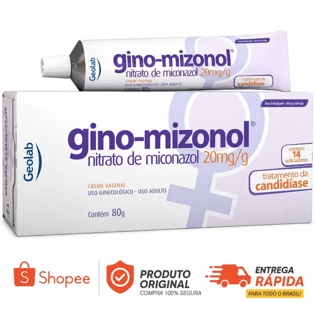 CREME VAGINAL 80G 14 APLICADORES (MICONZL) ENVIO IMEDIATO