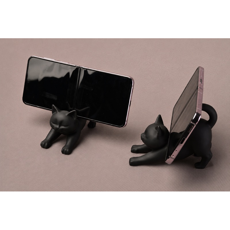 Suporte de Celular de Gatinho - Decoração 3D para Mesa / Lembrancinha Pet