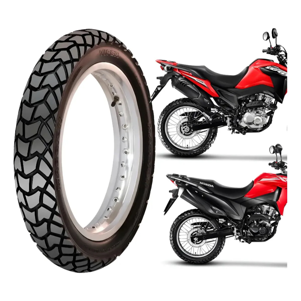 Pneu Traseira Magion 110.90.17 Bros Xre 190 Crosser Original