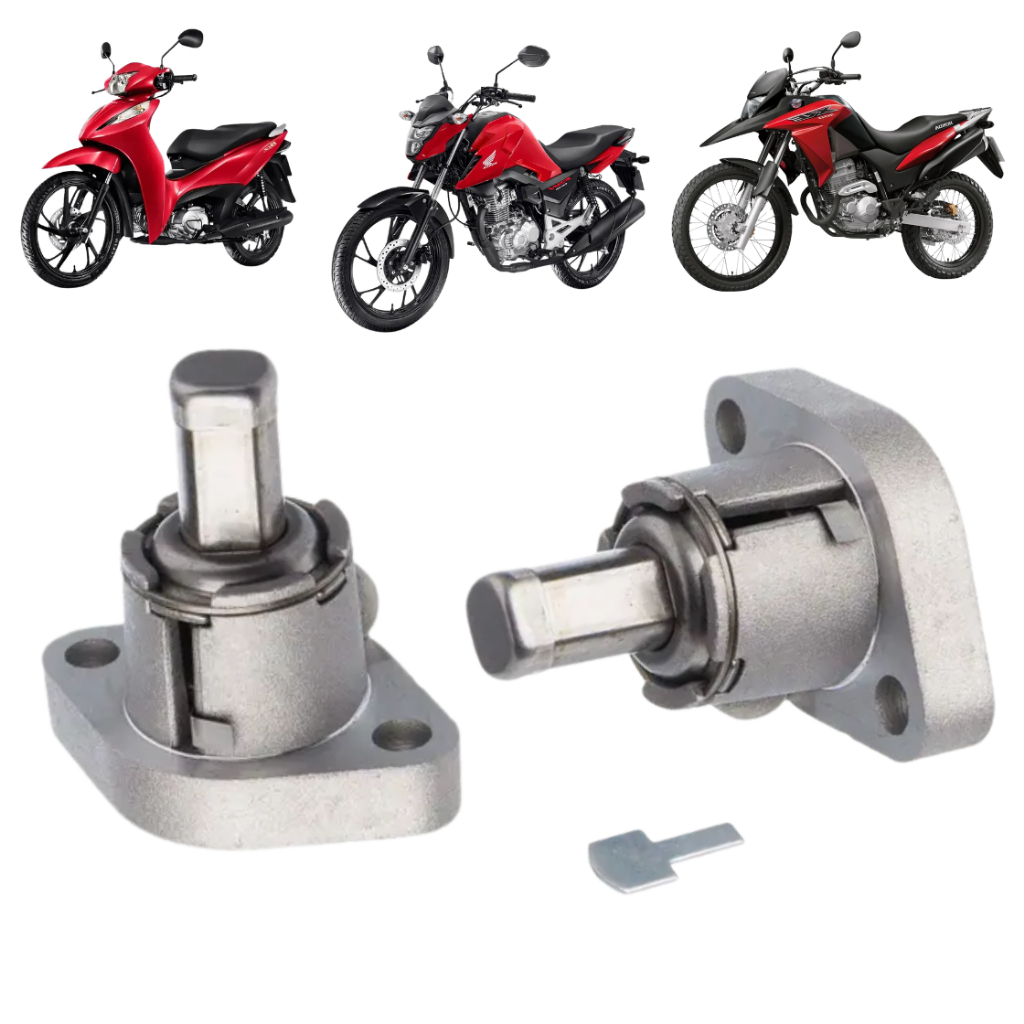 Peça Esticador Acionador Tensor Corrente de Comando CG 125/150/160 Titan Fan Bros Biz XRE CB300 - GP