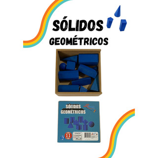 Sólidos Geométricos Jogo Com 11 Formas Geométricas Em Mdf - Brinquedo Educativo Pedagógico