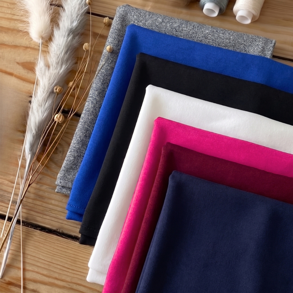 Malha de Viscose com Elastano para Confecção Tecido Viscolycra Leve e Fluido para Confecção