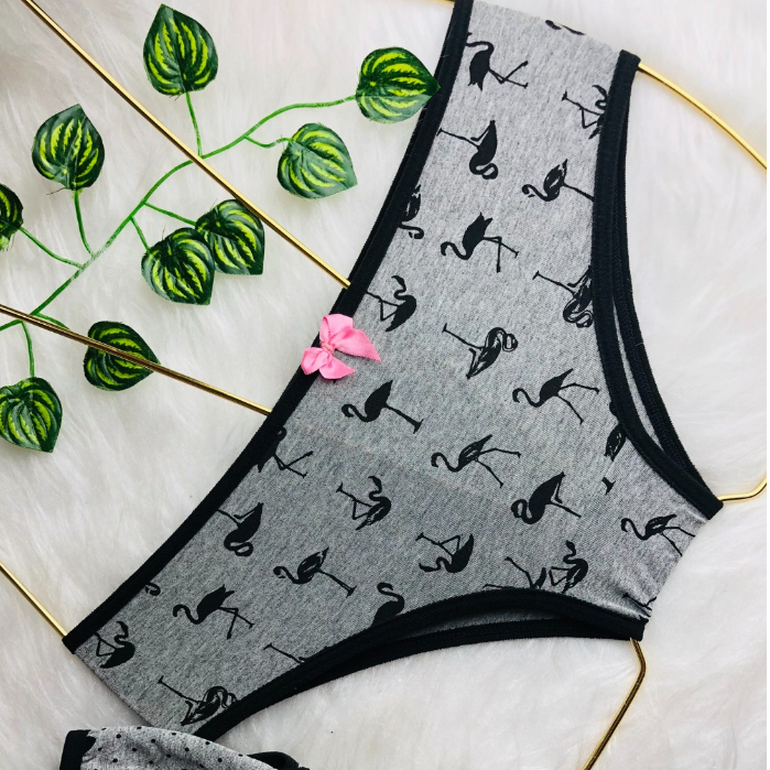 Kit 10 Calcinhas Infantil Confortável Estampada Mescla Forro Algodão