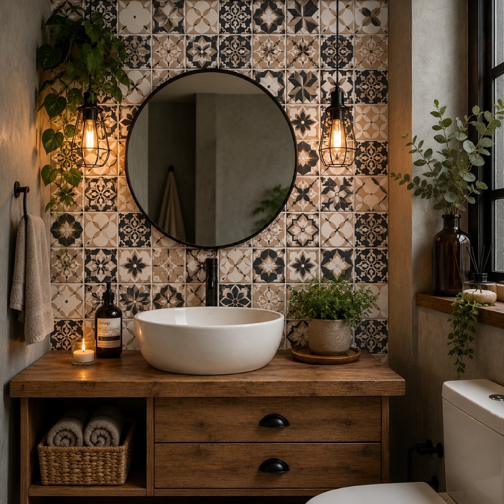 Azulejo Papel De Parede Para Cozinha Português Lavável 5 Metros · foto 2