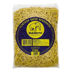 Elástico Fino Mamuth Amarelo Super Resistentes Gominha Para Amarrar Dinheiro