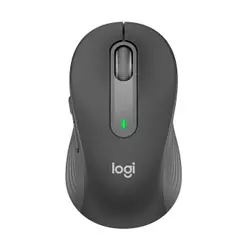 Logitech mouse sem fio signature M650 Compacto Grafite Bluetooth e USB Bolt