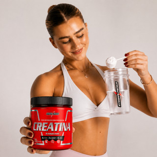 Creatina Integralmédica Pura Sem Sabor Original 150g e 300g Monohidratada Suplemento em Pó Força Massa