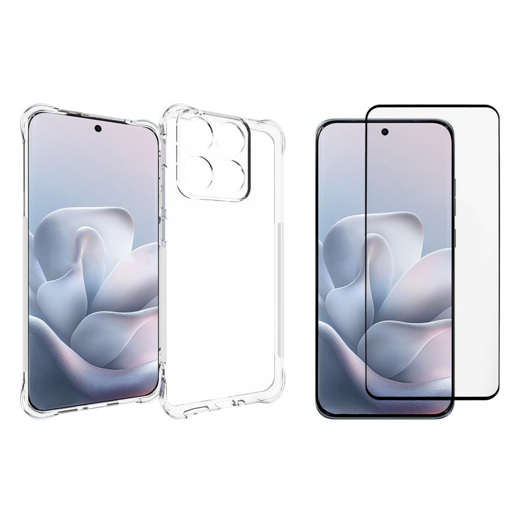Capa Capinha + Película Para Motorola Moto Edge 70 / 70 Fusion / 70 Fusion Plus 
