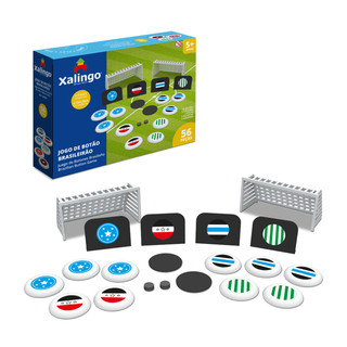 Jogo de Botão do Brasileirão com 4 Times da Xalingo - Ref.0720.9-