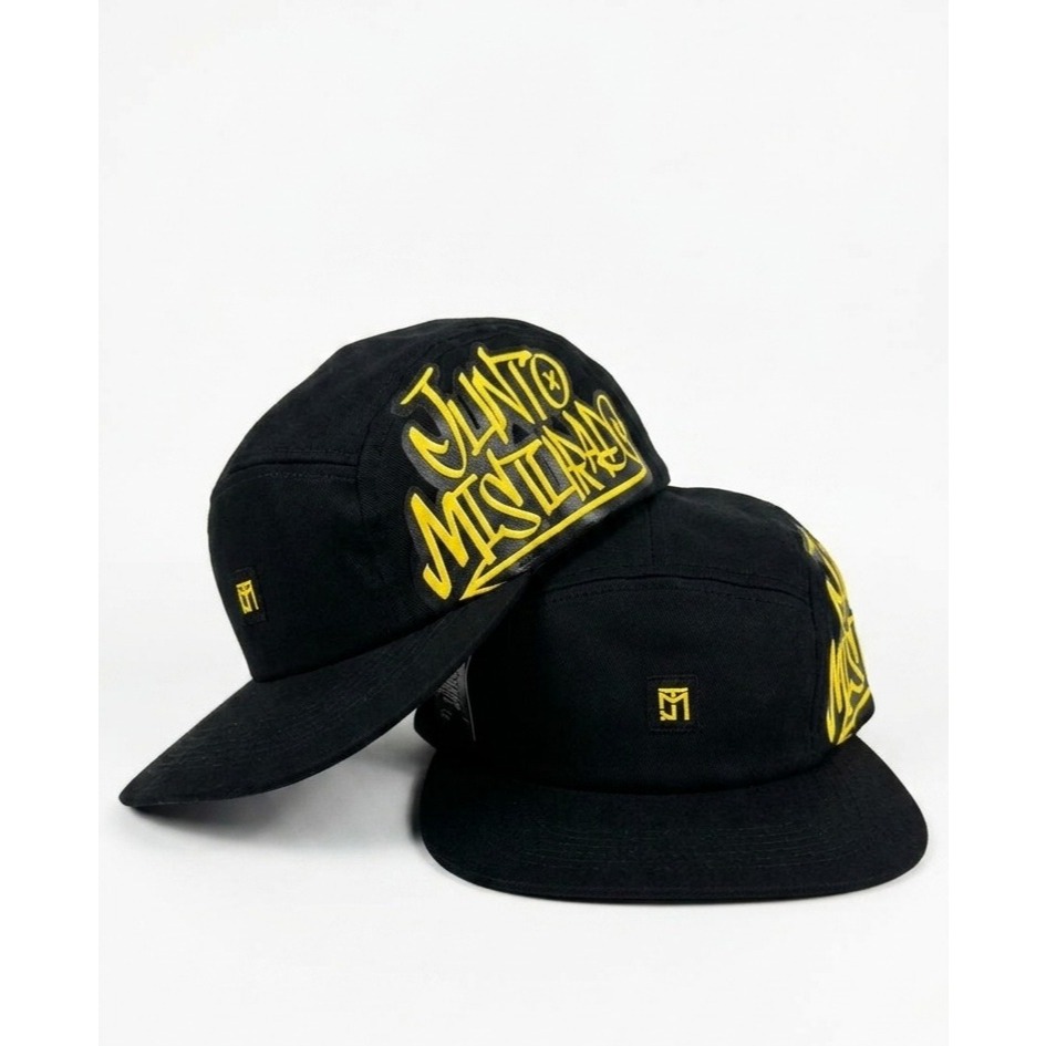 Boné Five Panel, Streetwear, Estiloso, Divertido, Skate, Hip Hop, Aba Reta Ajustavel Unissex