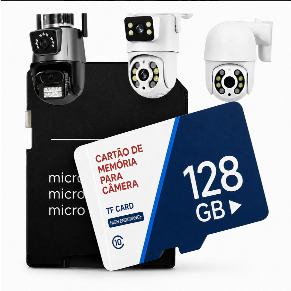 Cartão de Memória Micro SD 1GB 32GB 64GB 128GB 256GB Alta Velocidade Para Celular e Câmera