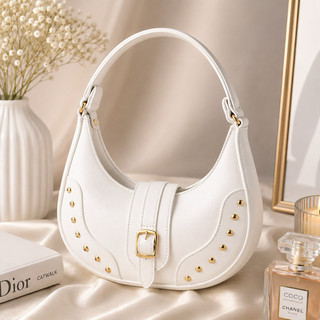 Bolsa de Ombro Feminina com Alça Media , Bolsa Feminina Elegante elegante