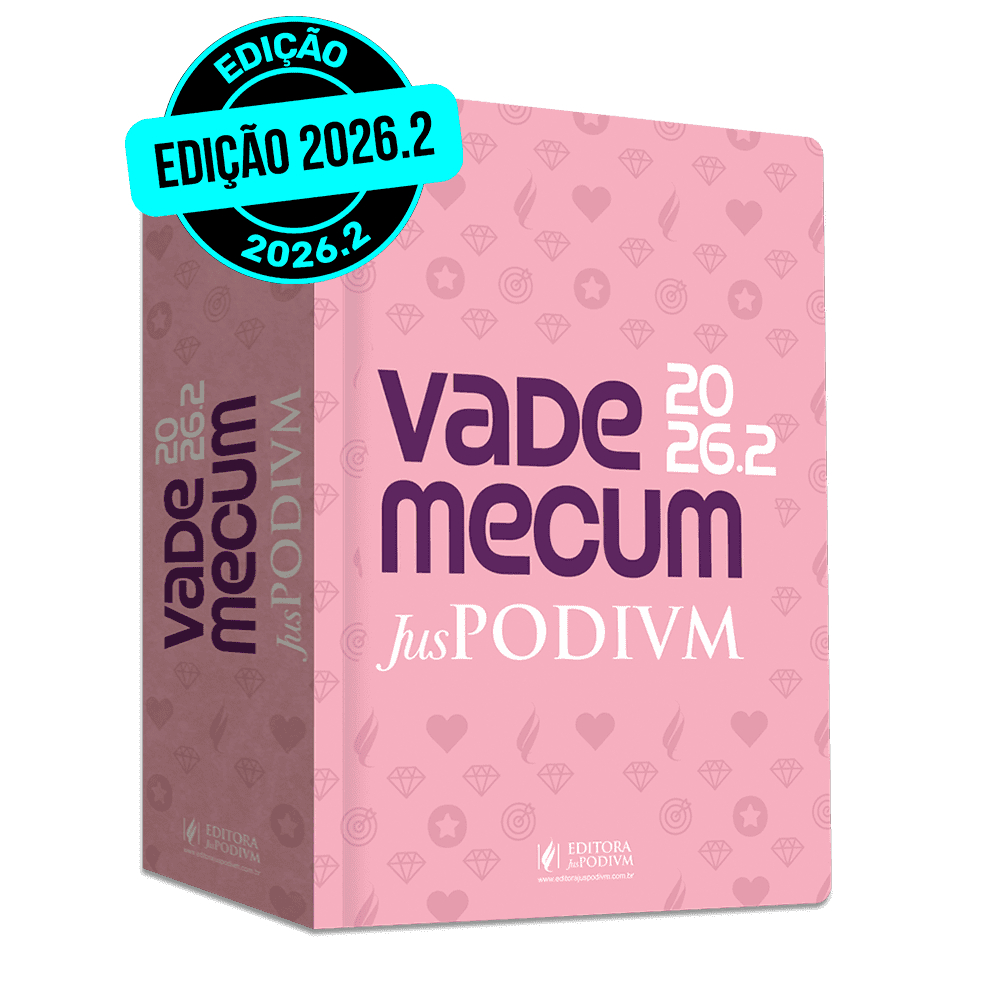 Vade Mecum Juspodivm Tradicional - 2º Semestre - 2026 - Capa Rosa