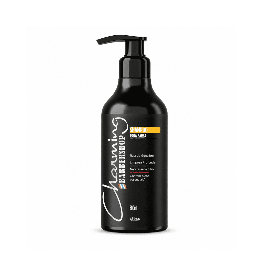 Shampoo para Barba Masculino Charming barbershop 500ml Shampoo para Barba Masculino Charming barbershop