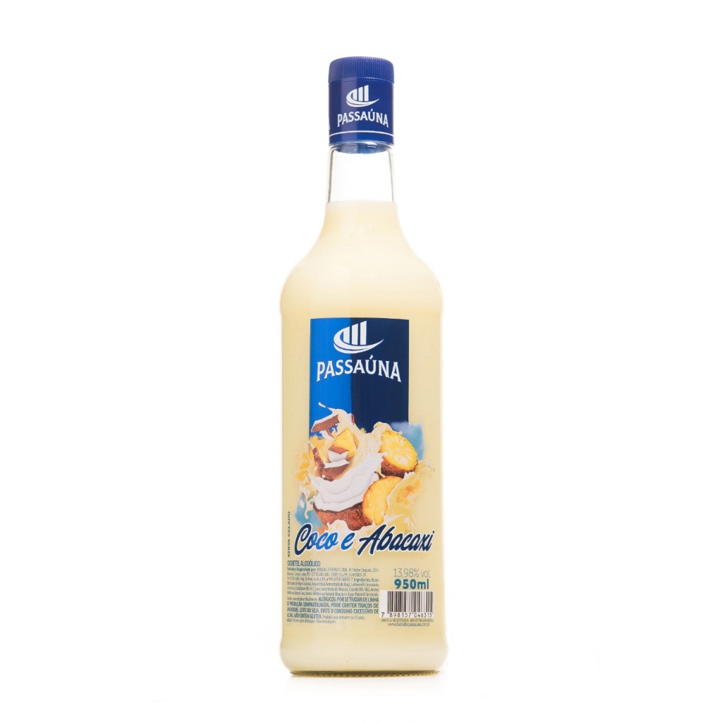 Batida Coco C/ Abacaxi Passauna Vd 950 ml