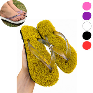 Chinelo Capacho Sandalia Antiestresse Ortopédico Terapêutico Antiderrapante Esfoliante Feminino