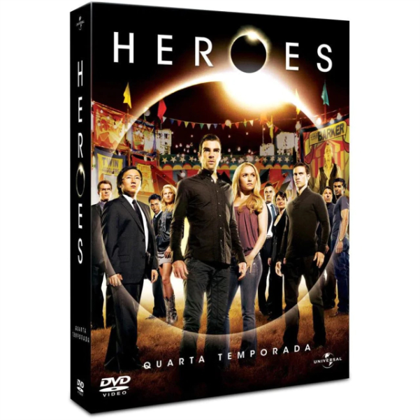 Heroes 4a Temporada - Box Com 5 Dvds - Hayden Panettiere Dublado