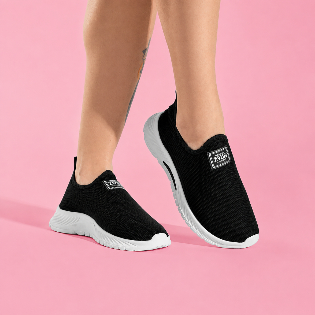 Tênis academia  Feminino Confortável Leve Respirável Casual Caminhada Academia Trabalho Dia a Dia