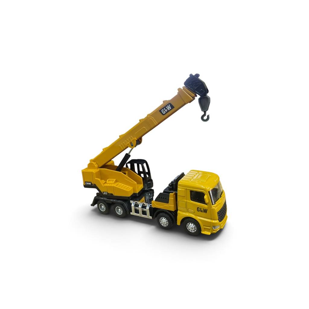 Miniatura Máquina De Construção Carrinho Metal E Plástico