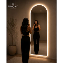 Espelho Verona 170x70 e 150x50 Com Led Corpo Inteiro Luxo