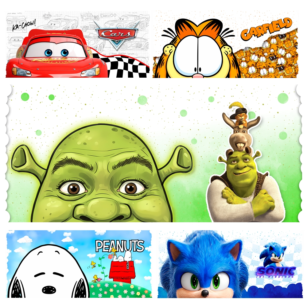 Artes Impressas Desenhos | Imagens prontas para estampar Canecas | Sublimação | Personalizada | Personagens | Kit 3