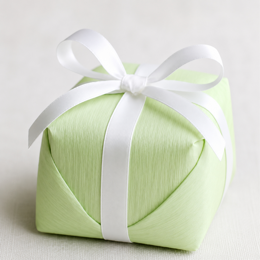 200 papel para bem casado verde PISTACHE claro + 200 celofane bem casado off