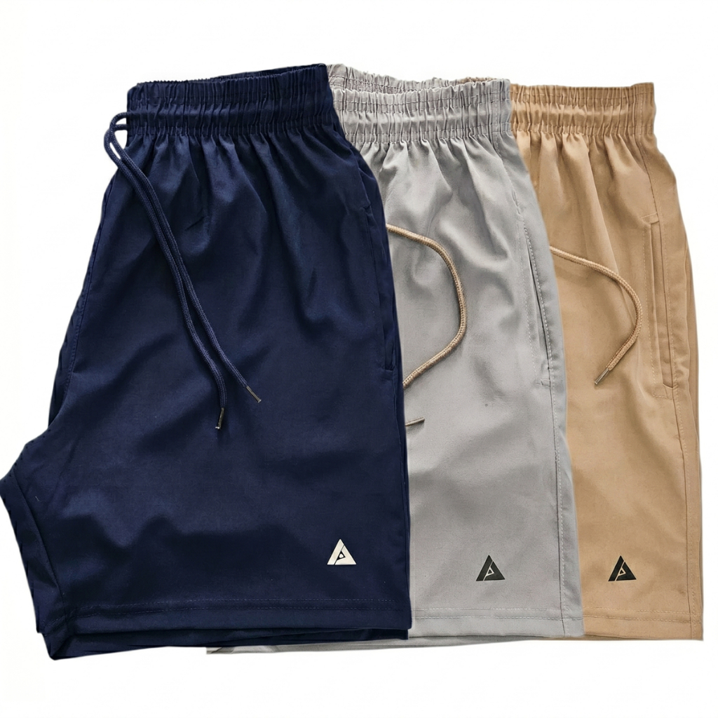 3 Bermudas Masculinas Academia Corrida Praia Leve e Confortável 7d7
