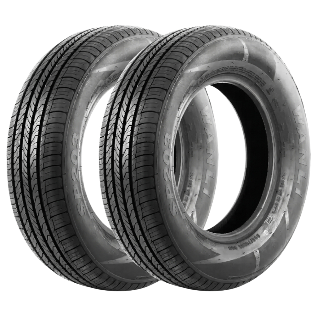 Kit 2 Pneus 175/75 R13 Wanli SP203 84T Aro 13