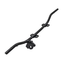 Estribo Central Titan 1999 2000 Preto Aço Maciço