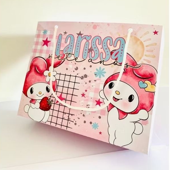 sacolinhas personalizado Kuromi | Lembrancinha pra festa de aniversario infantil