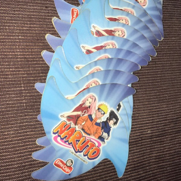shuriken Naruto Elma chips original(Solicite sua shuriken)