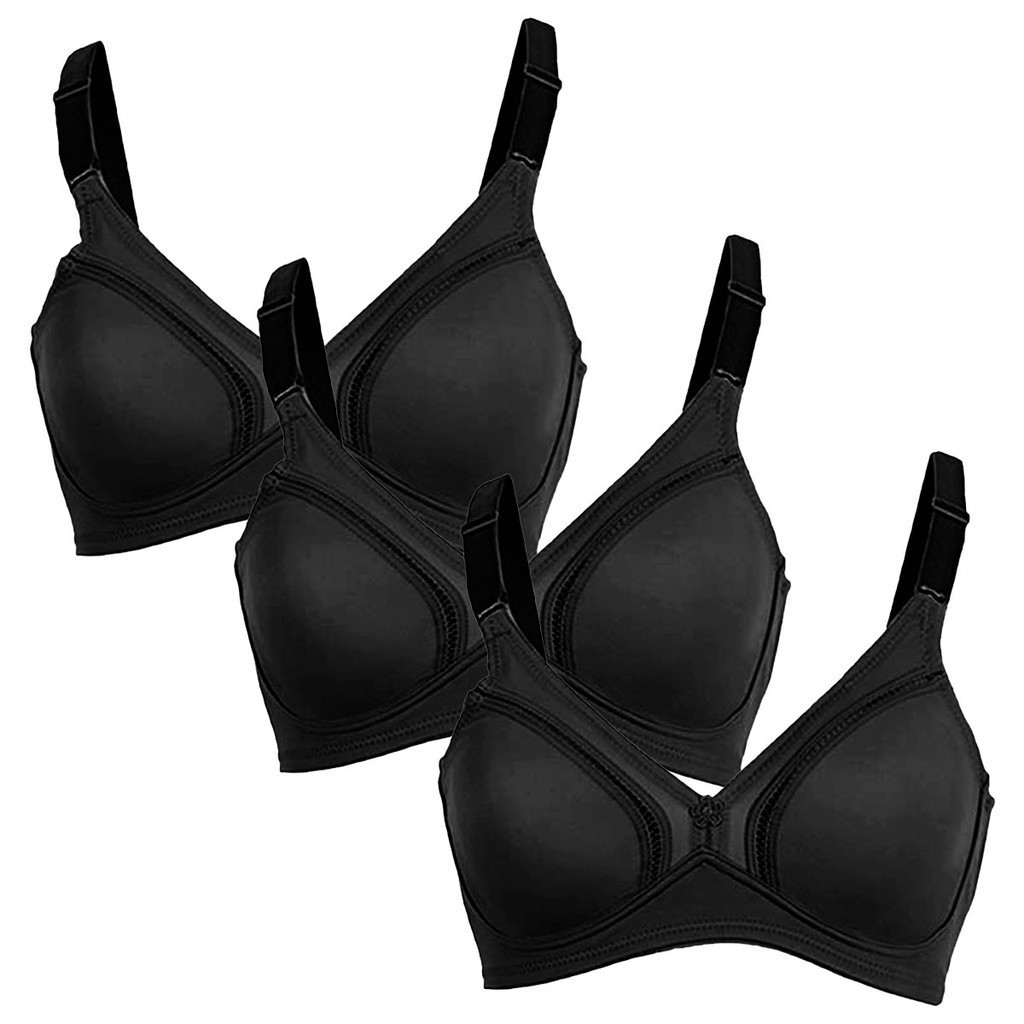 Kit 3 Sutiã Gallard Control Feminino S/Espuma S/Aro Qualidade DeMillus