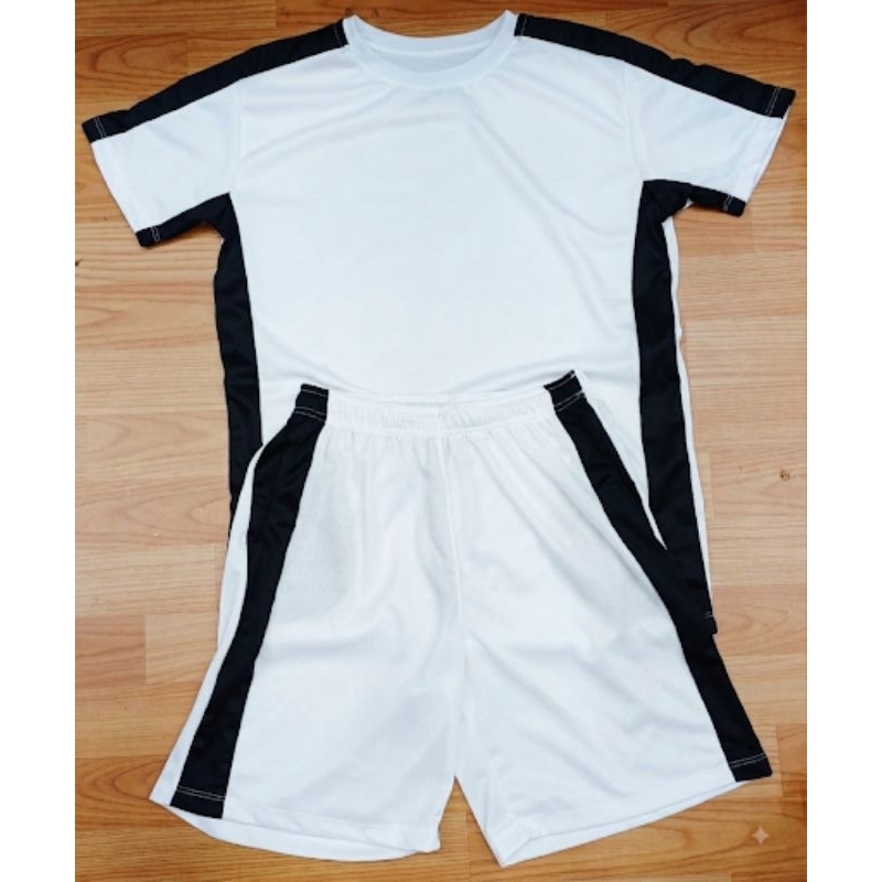 Conjunto Masculino Dry Fit Esportivo Bicolor Camiseta E Bermuda Treino Futebol Academia