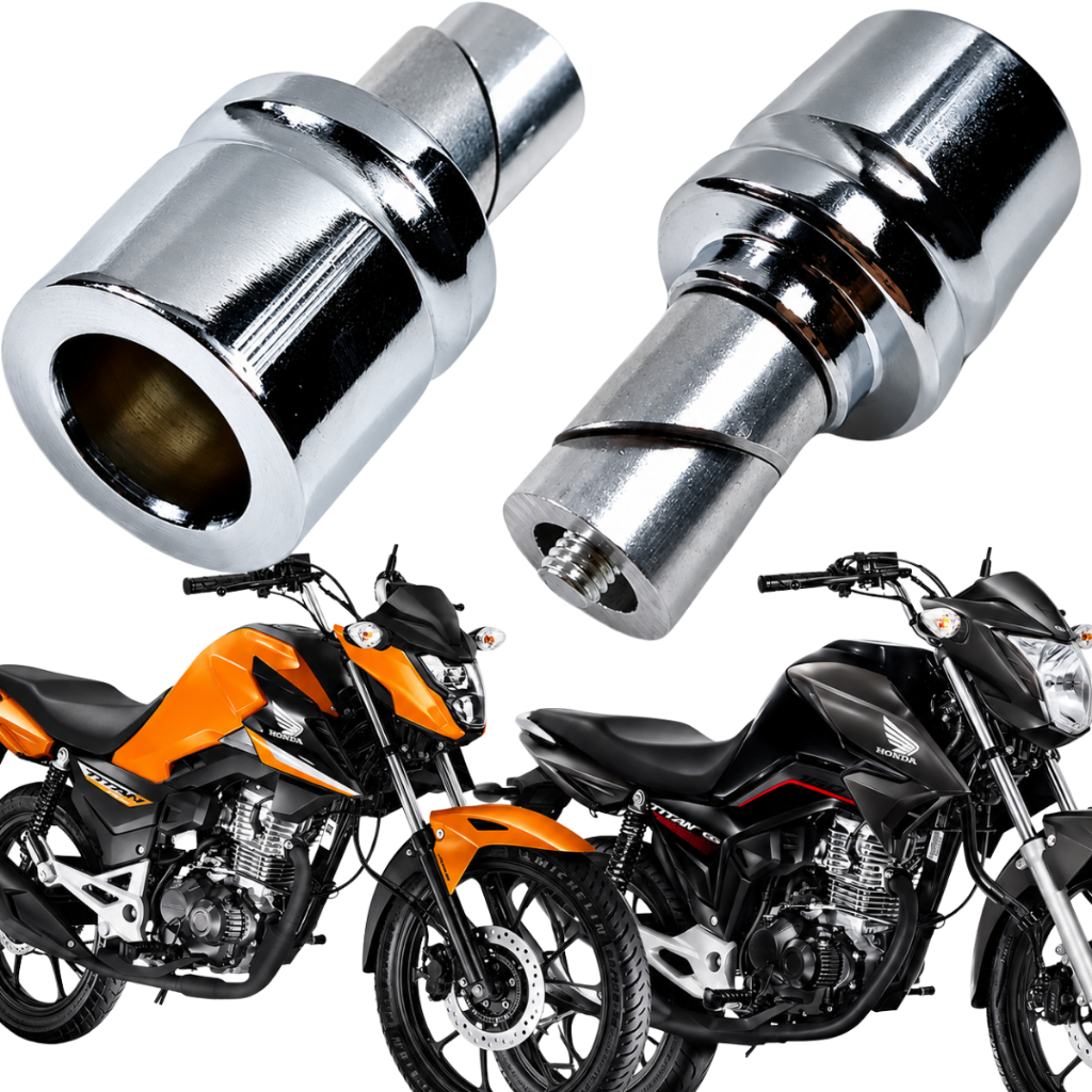 Peso de Guidão Pesinho S1000RR Fan 150 160 Titan 150 160 Twister Cromado