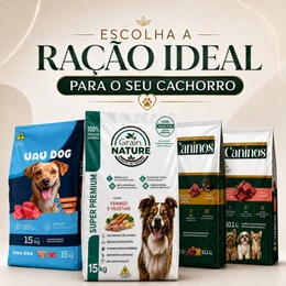 Ração Para Cachorro Diversos Modelos Adulto Filhote Pequenas Raças