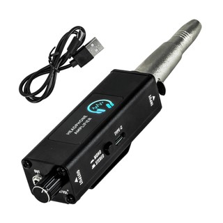 Amplificador de Fone de Ouvido XLR P10 Estéreo Mono Portátil USB-C Retorno de Palco Baixo Ruído