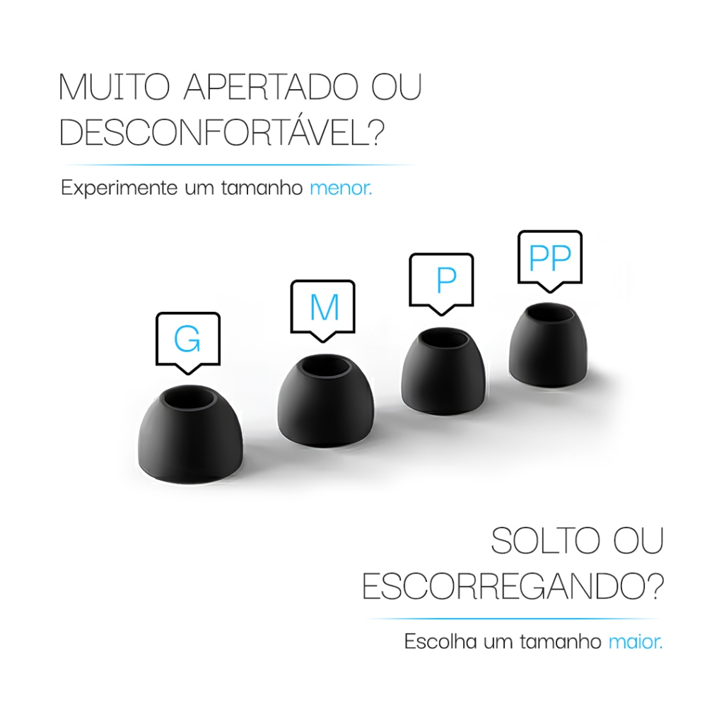 Tampão de Ouvido para Dormir Protetor Auricular Silicone Macio Cancelamento de Ruído 30dB Reutilizável com Estojo — imagem 2 de 2