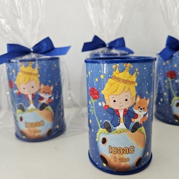 Cofrinho Personalizado Pequeno Príncipe | Lembrancinha Infantil | Aniversário
