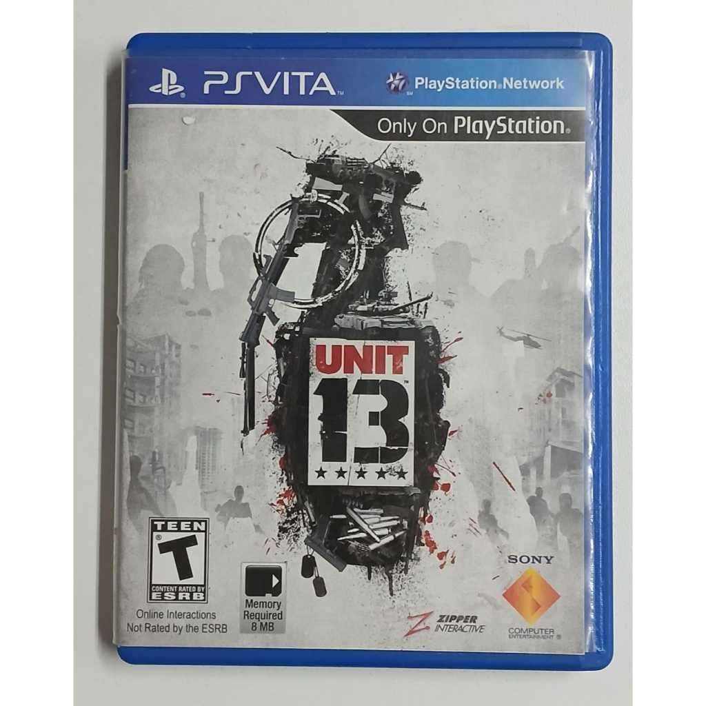 Unit 13 Ps Vita Física Original Pronta Entrega