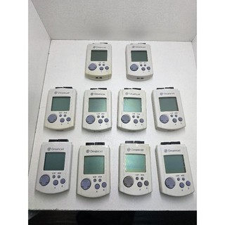 VMU DREAMCAST, RUMBLE PACK, ADAPTADOR MICROFONE ORIGINAIS VALOR UNITÁRIO