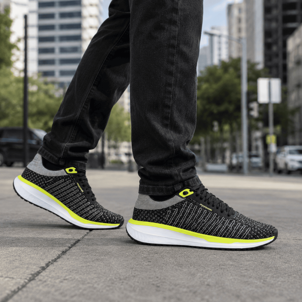 Tênis Masculino Esportivo Para Academia Corrida Caminhada Confortável Respirável Antiderrapante Casual