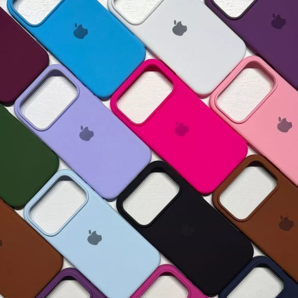 Capinha Case iPhone 17 / 17 Pro / 17 Pro Max Silicone Aveludada Capa Premium