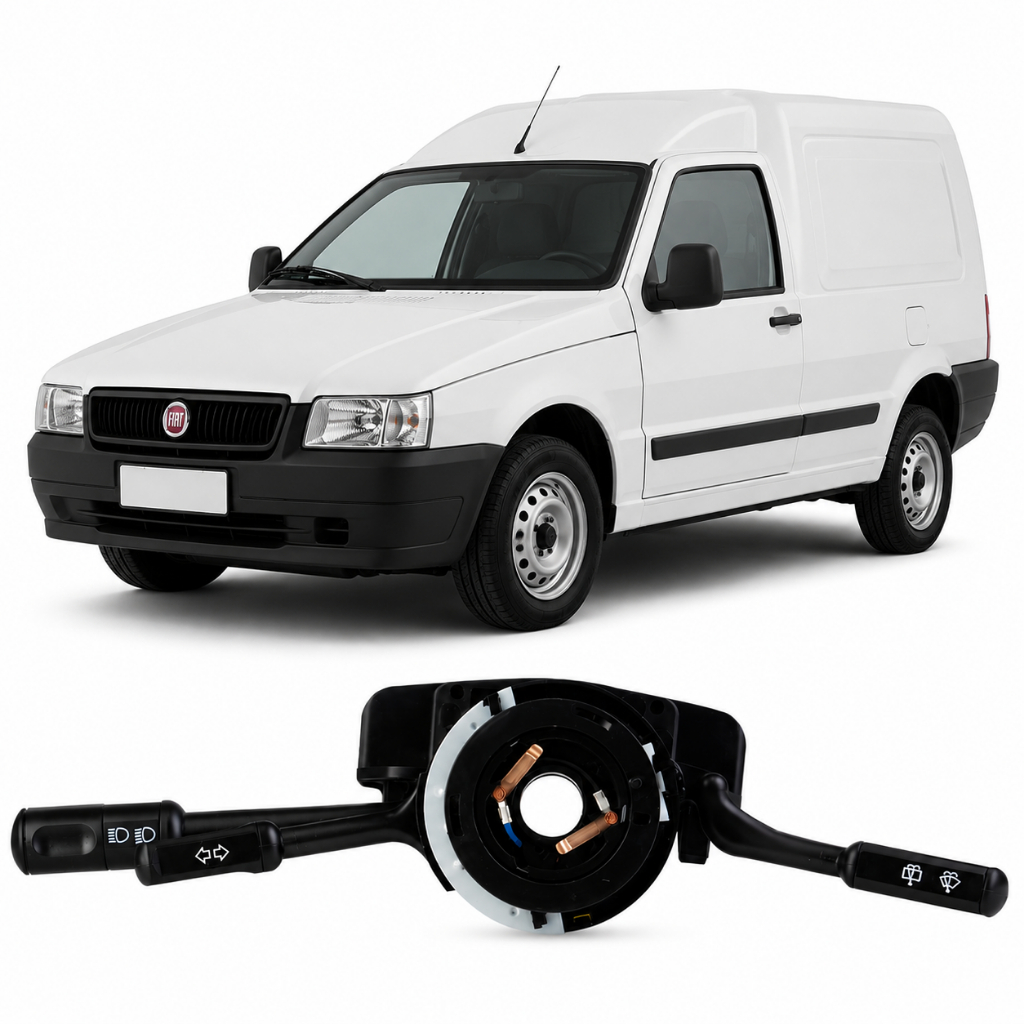 Chave De Seta Fiat Fiorino 1988 A 2004 Sem Limpador Traseiro
